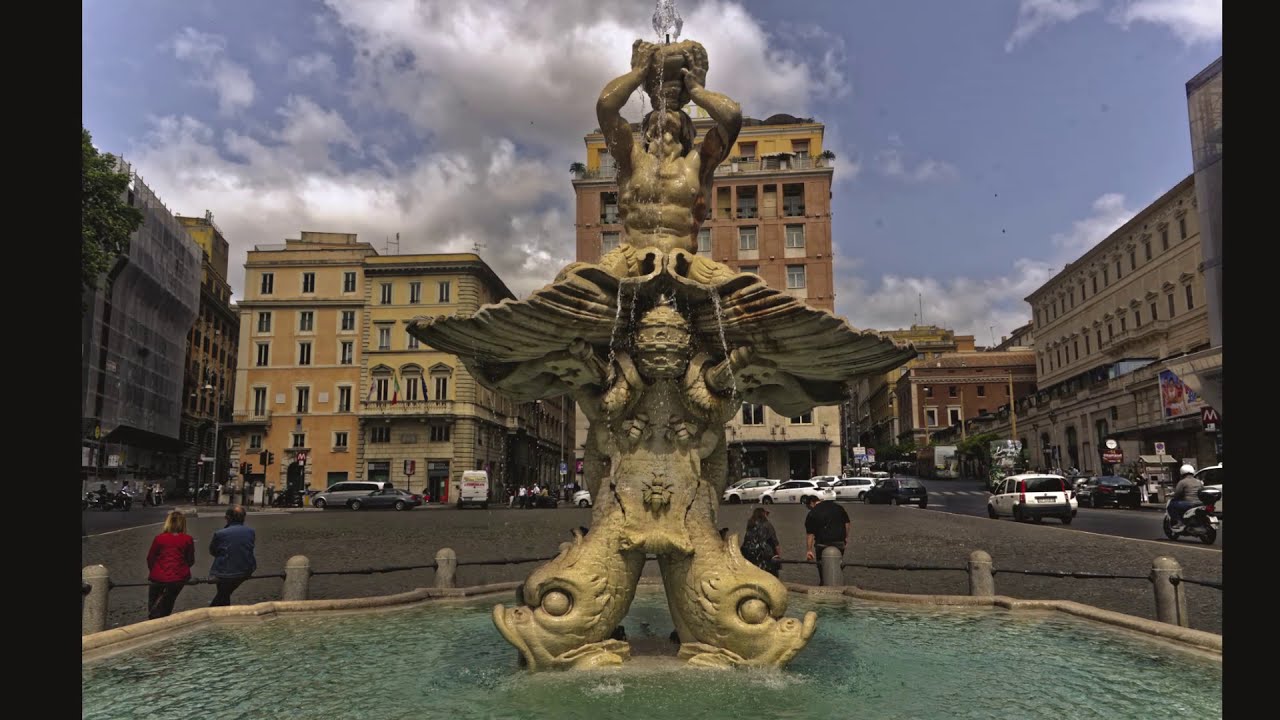 Principais Fontanas em Roma (It&aacute;lia)
