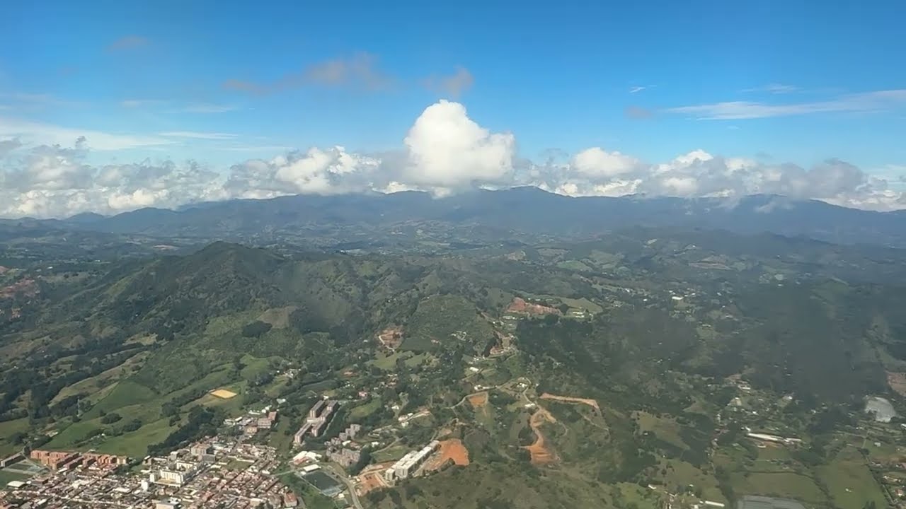 Llegango a Medellín 