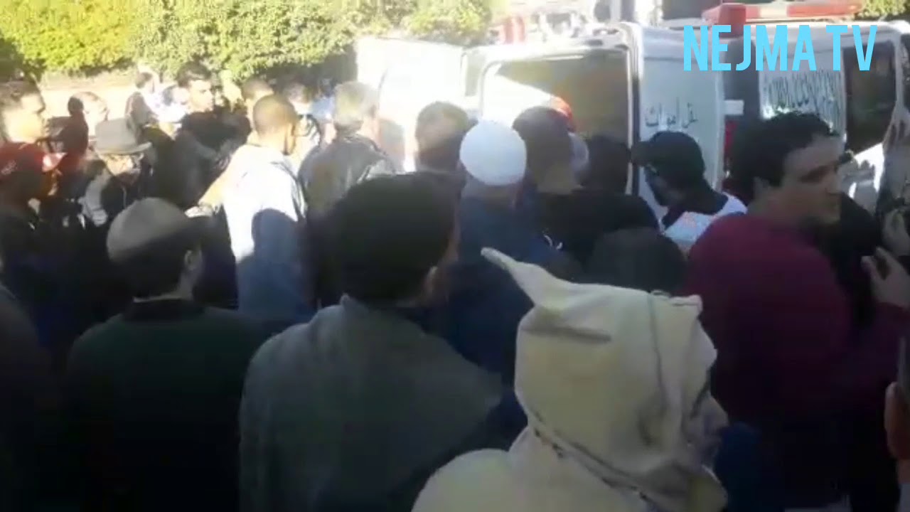 مراسيم جنازة الفنان الراحل حميد الزاهر