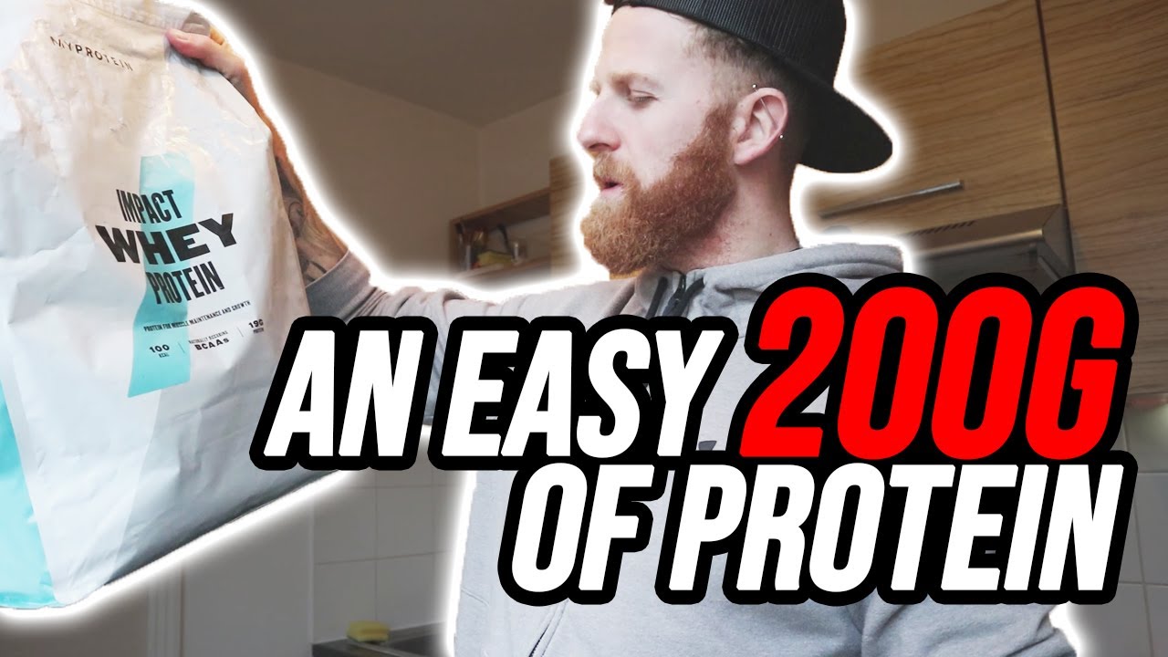 How to eat more protein | Easy 200g per day