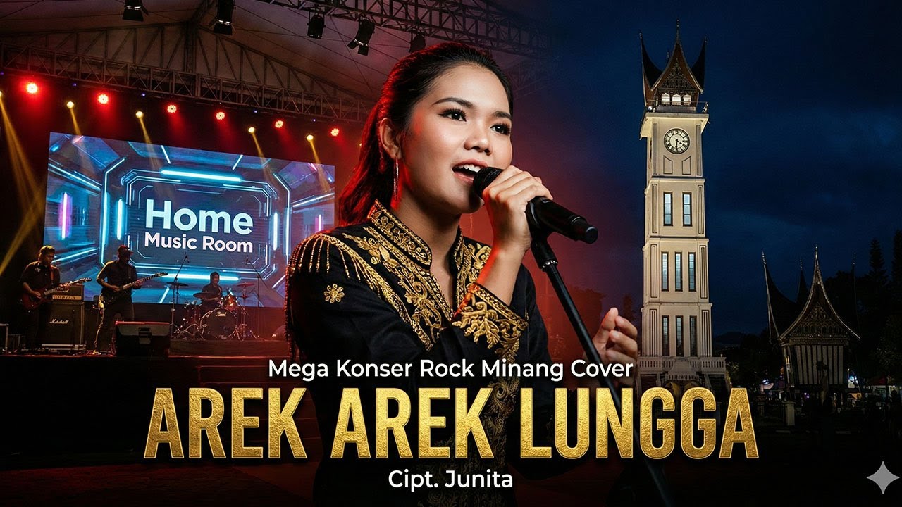 Arek Arek Lungga - (Mega Konser Rock Minang Version) Cover