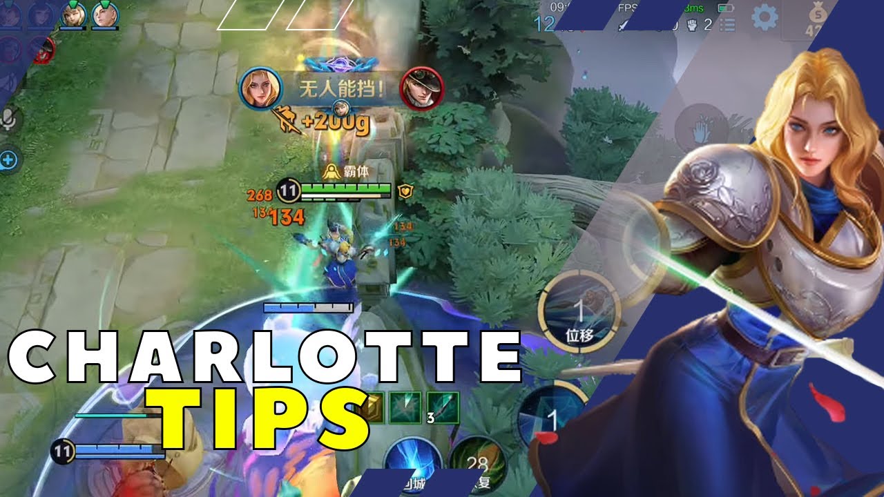 Tips On How To Play Charlotte | Honor of Kings