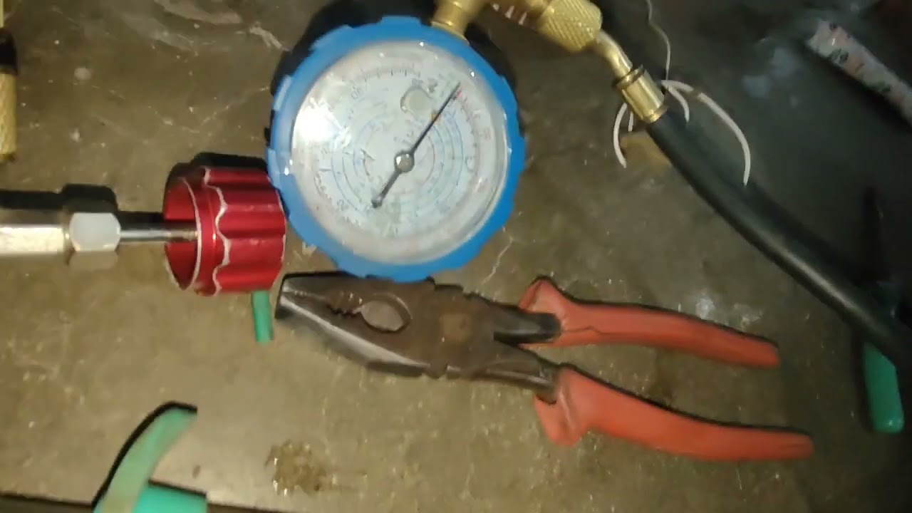 Kelvinator freezer change video plus gas charging ⚙️🔩🔩