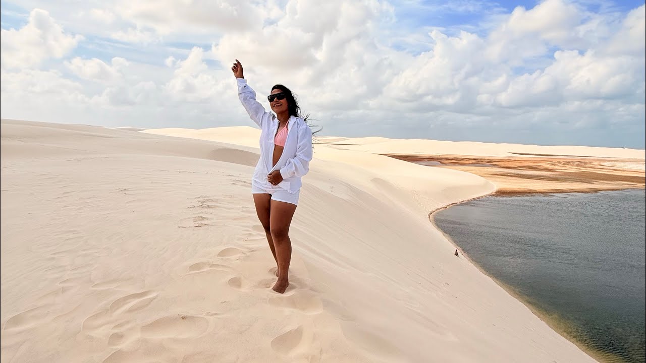 Eu no ￼Lençóis maranhense 