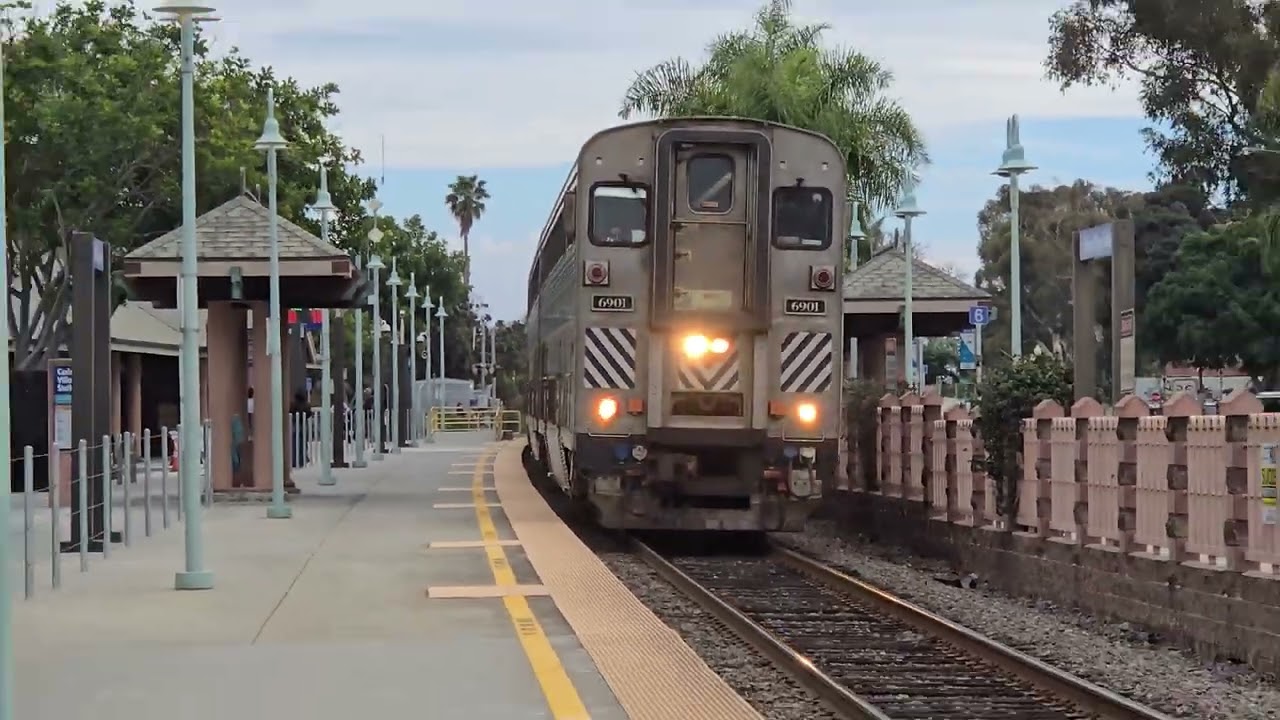 Railfaning at Carlsbad Village.