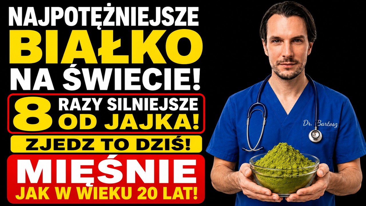 Najpotężniejsze BIAŁKO wzmacnia NOGI i MIĘŚNIE nawet w wieku 90 lat! Sprawdź!