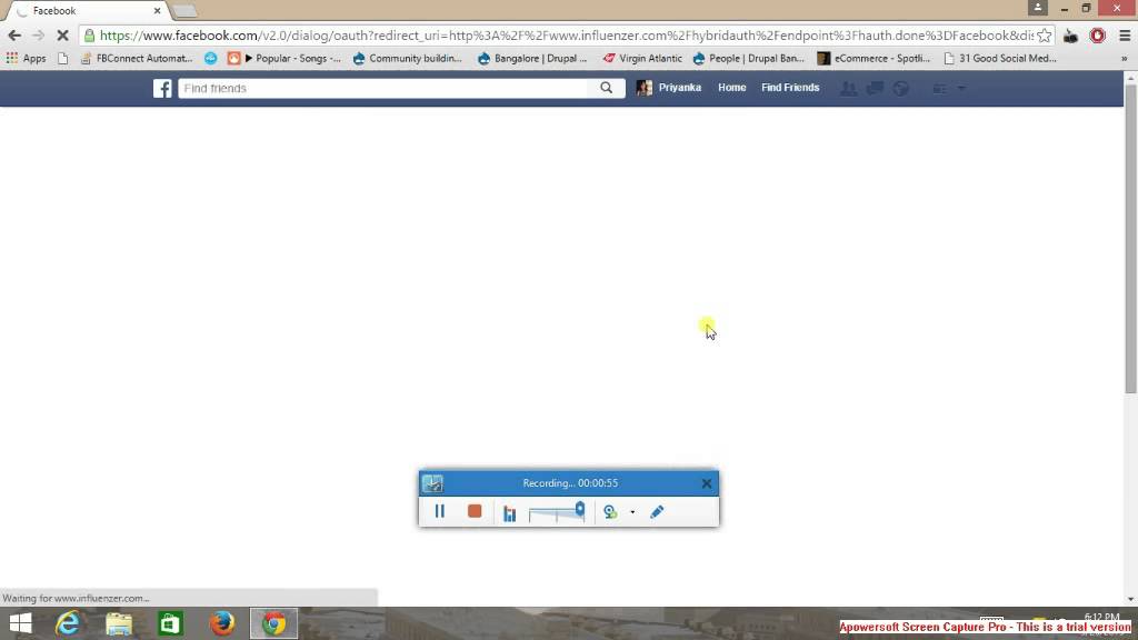 How to Sign In To Influenzer