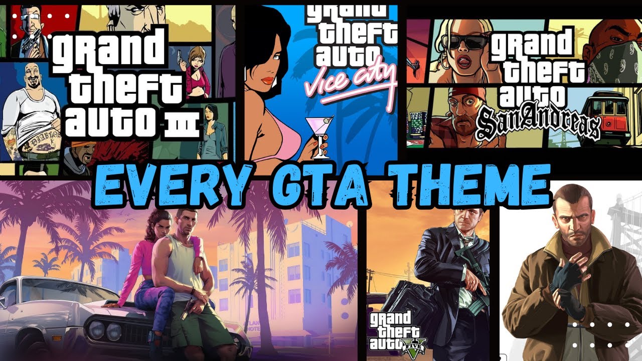 Every GTA Theme Song From 1997 to 2024