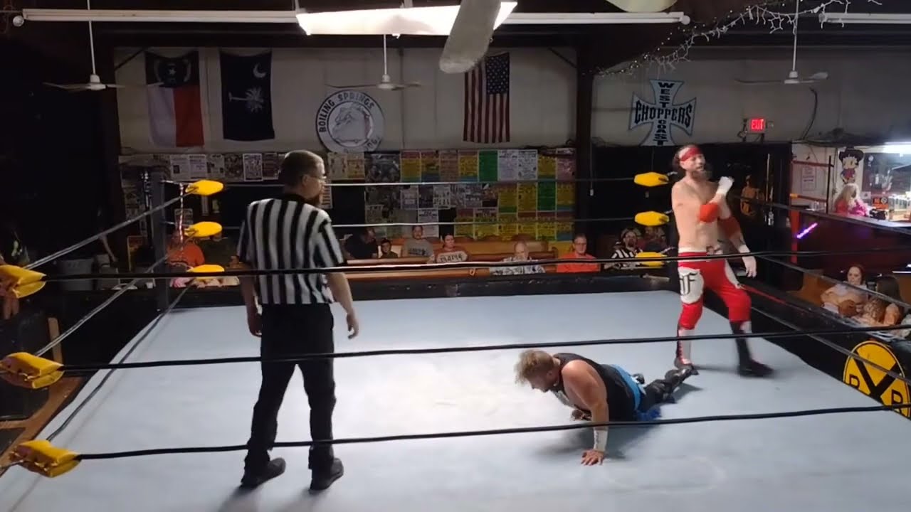 Nick Fury 🆚 Jackson Cage 6-3-2023 American pro wrestling half of the match 