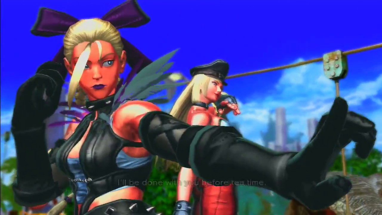 Street Fighter X Tekken Playthrough - Cammy and Lili (Team Bad Girls 4 Life!)