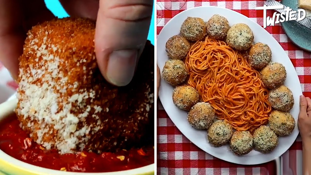 The Very Best Fried Cheesy Recipes! | Twisted | Lasagna Bites!