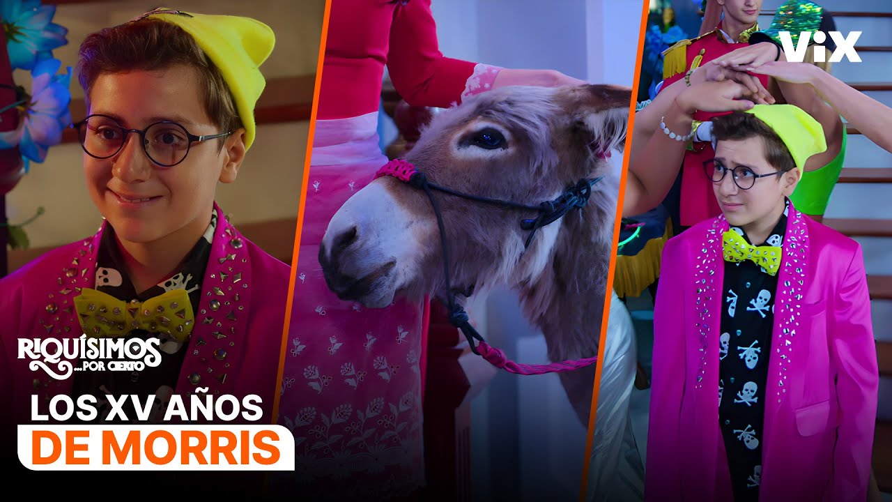 Fiesta de XV años de Morris y debut como familia millonaria | Riquísimos … Por Cierto | ViX