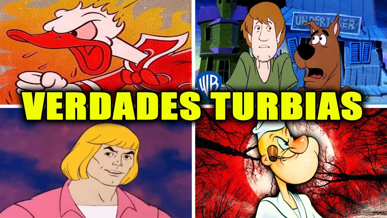 TOP: 5 VERDADES OSCURAS y TURBIAS en DIBUJOS ANIMADOS Clasicos