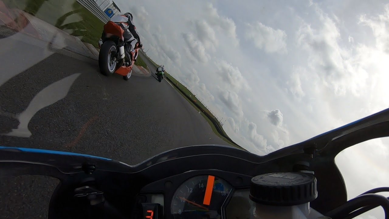 Snetterton trackday CBR600RR intermediate session