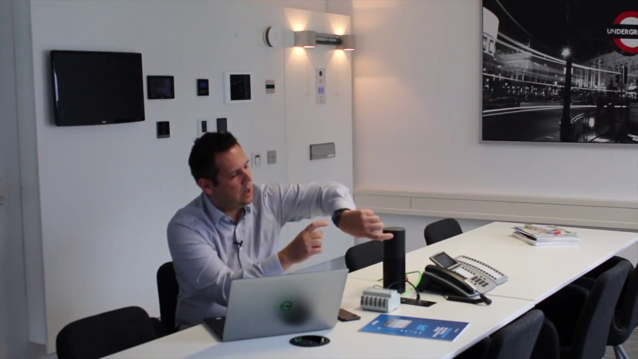 Der Hager IoT Controller im Einsatz - Alexa schalte das Licht ein!
