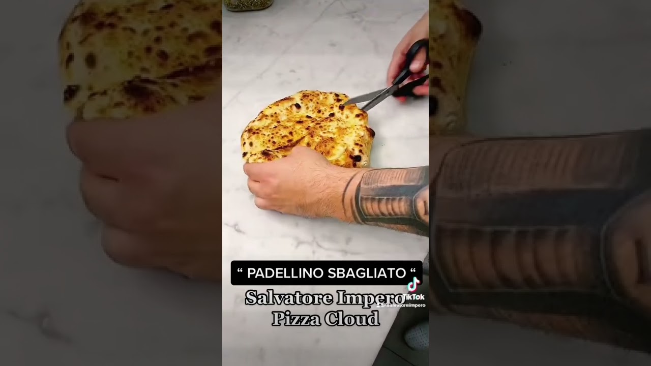 La Pizza al padellino “Sbagliato” di Salvatore Impero. #pizzacloud non è la solita Pizza! 🍕☁️
