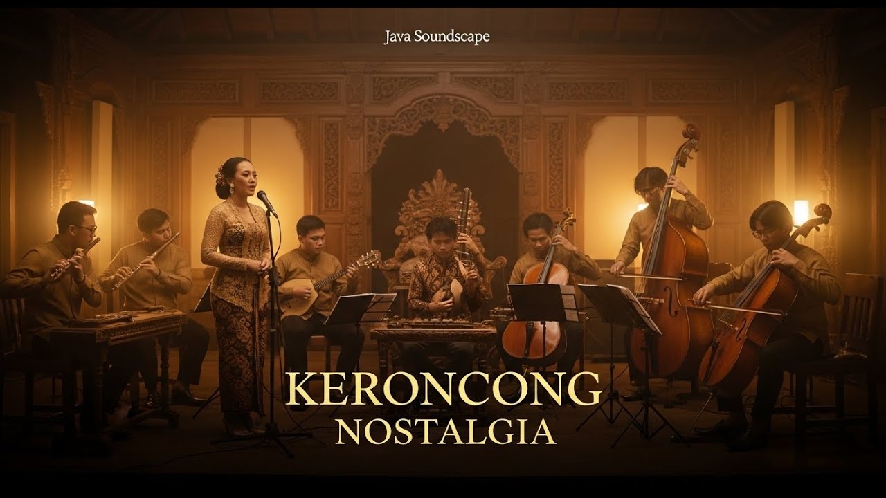 Keroncong Kenangan Cinta Lama | Nada Lawas Romantis & Tempo Dulu Penuh Cinta & Kenangan Abadi