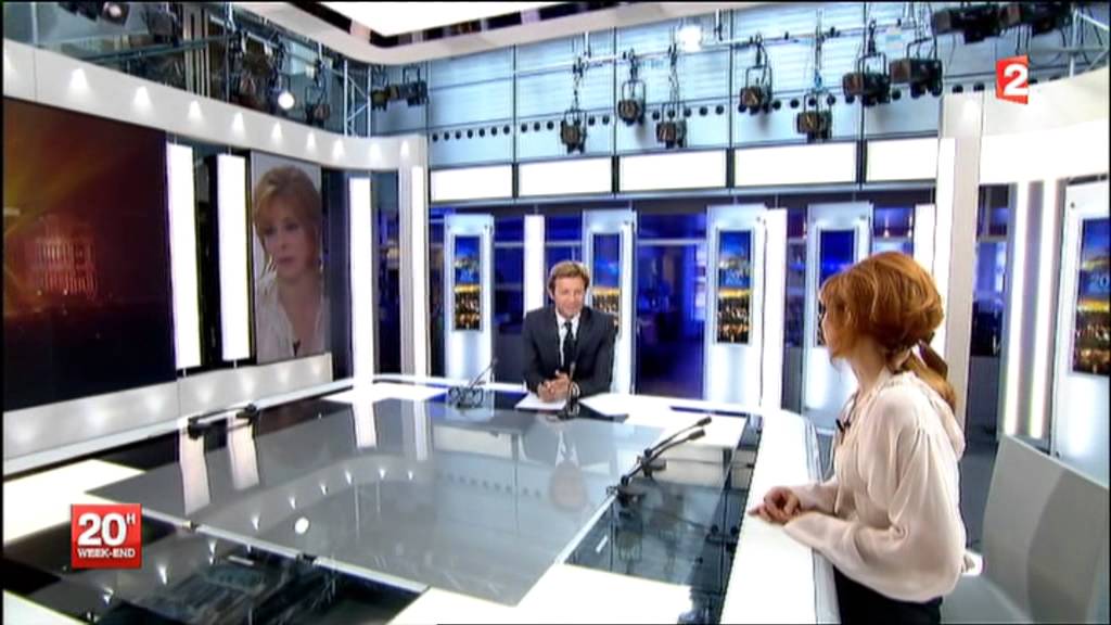 Mylène Farmer/ Laurent Delahousse - Interview et images Timeless 2013