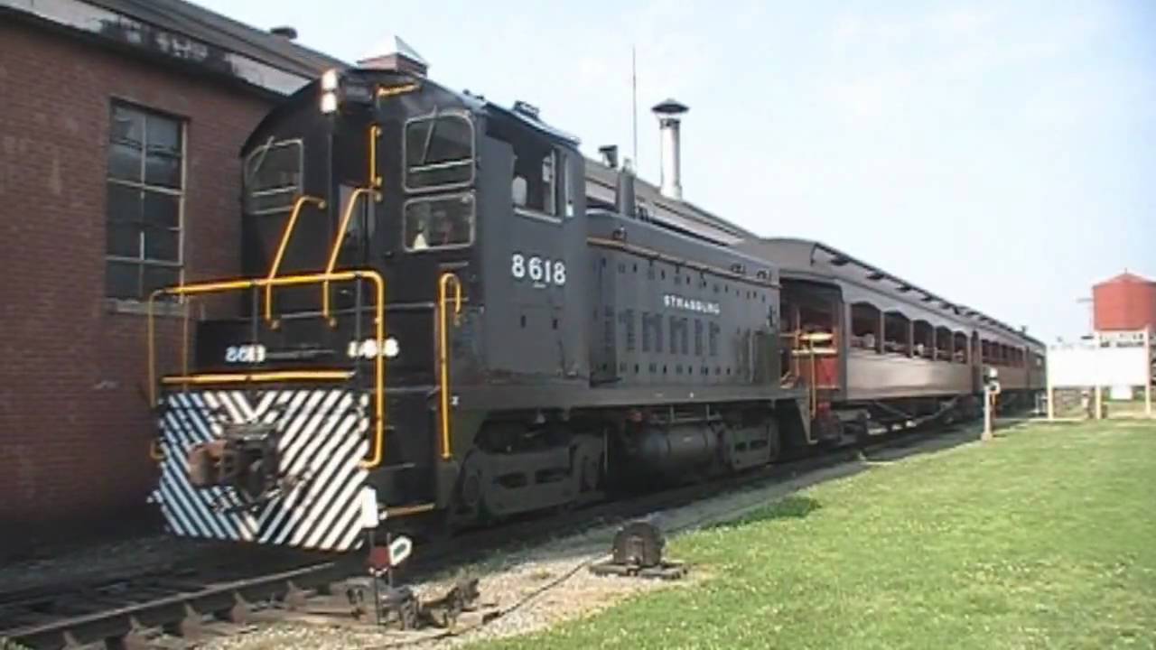 Strasburg Railroad on Memorial Day Part 2: Switching with 8618