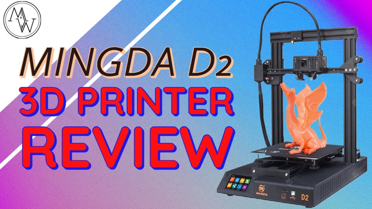 Mingda D2 3D Printer Review.  Is This Never Heard Of Brand Any Good?!