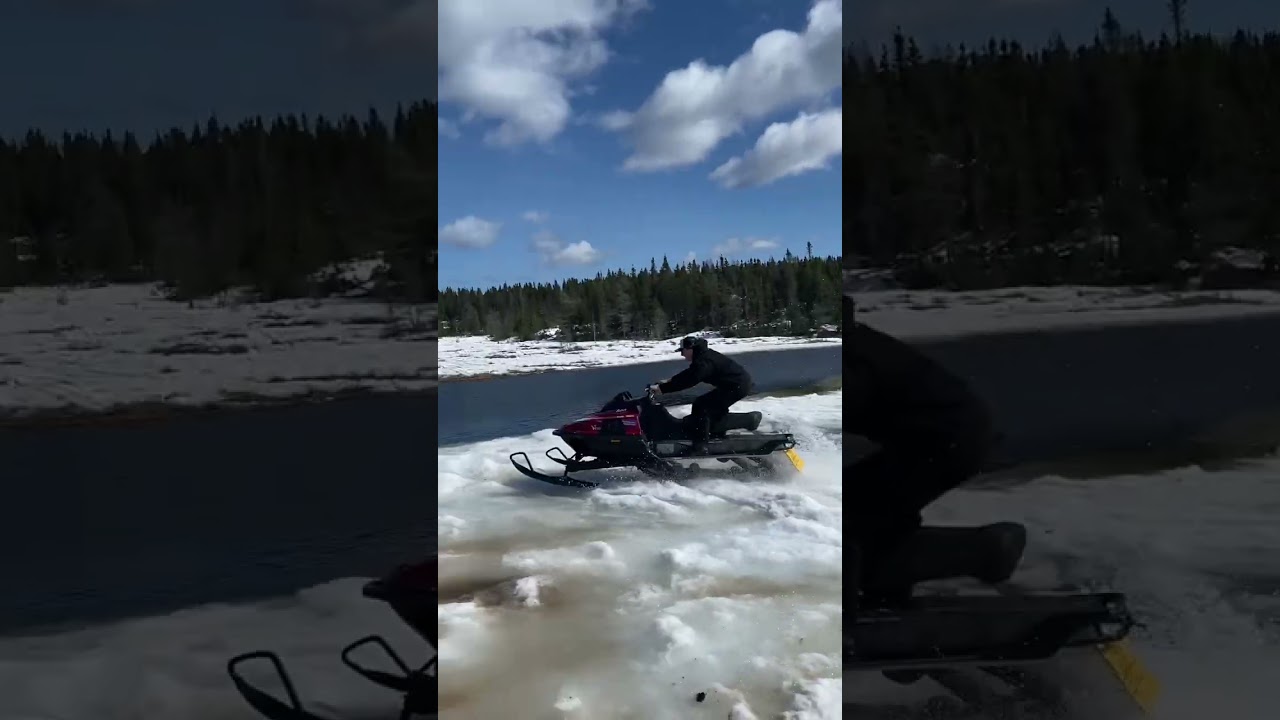 Yamaha venture 600 on water!