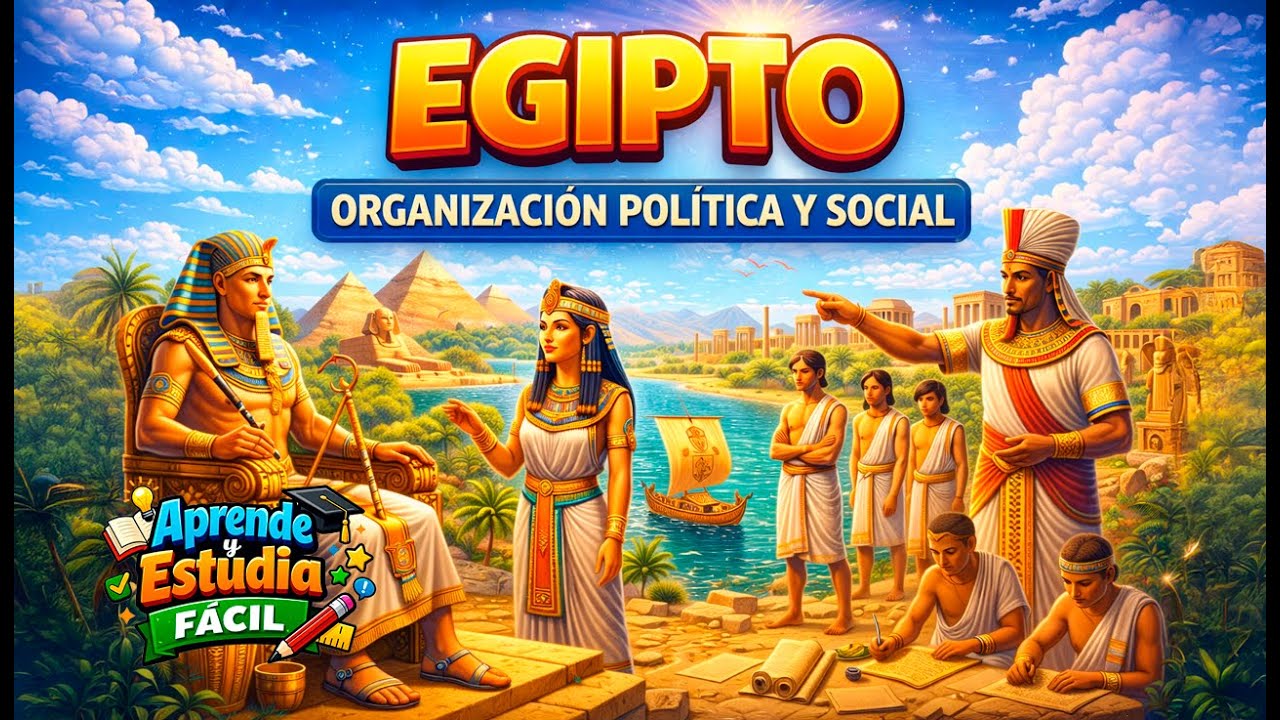 Egipcio: Organización política y social