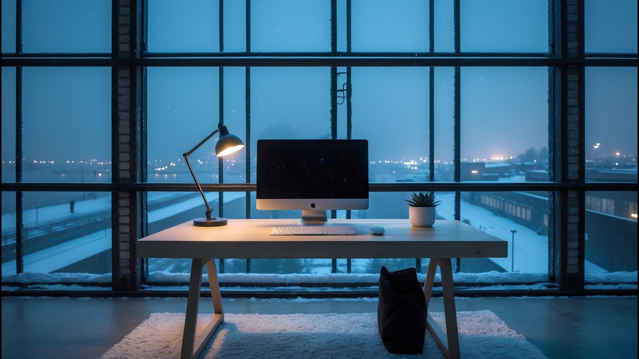 Stockholm Minimalist Loft ❄️ Pure Focus for System Architects | Nordic Logic 70min