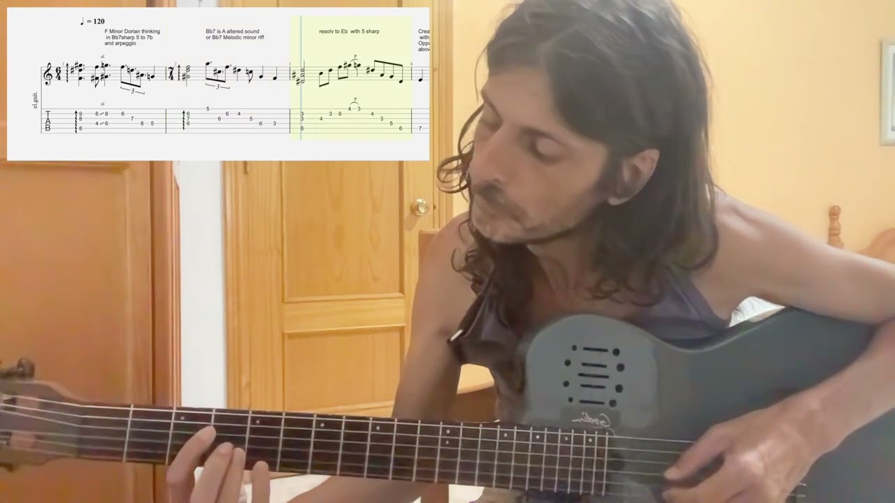IIVI Eb Riff Jazz Resolution