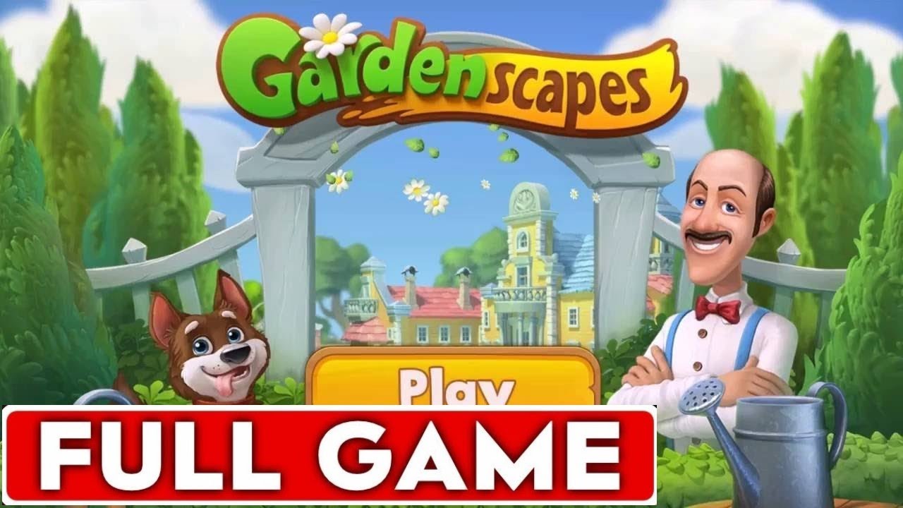 Gardenscapes Full Game Walkthrough Longplay