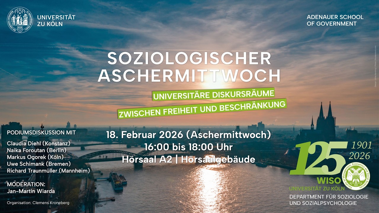 Soziologischer Aschermittwoch 2026