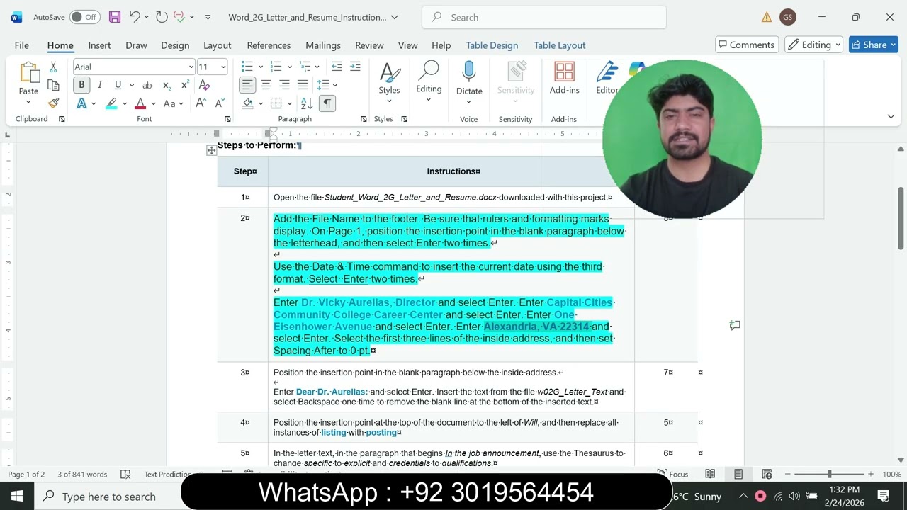 Word_2G_Letter_and_Resume | Word 2G Letter and Resume | word 2G Letter and Resume