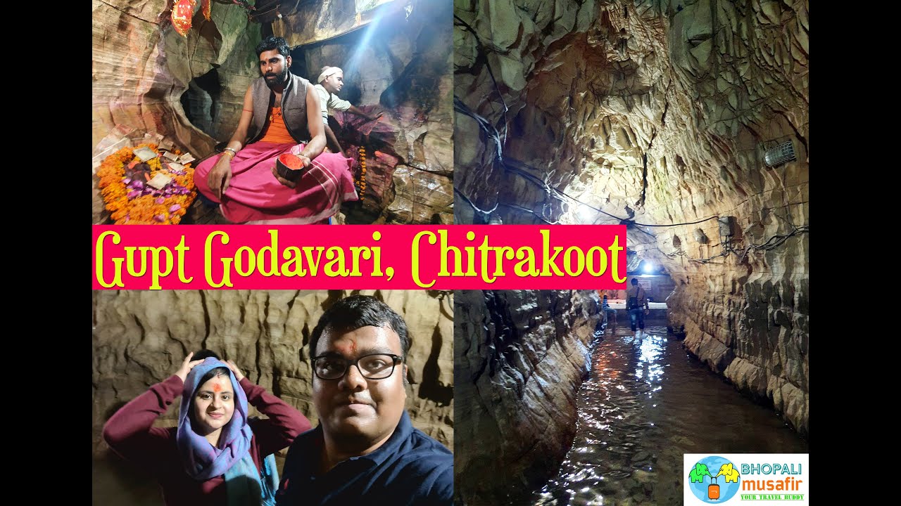 Gupt Godavari Caves and Temples | Chitrakoot | MP and UP Tourism