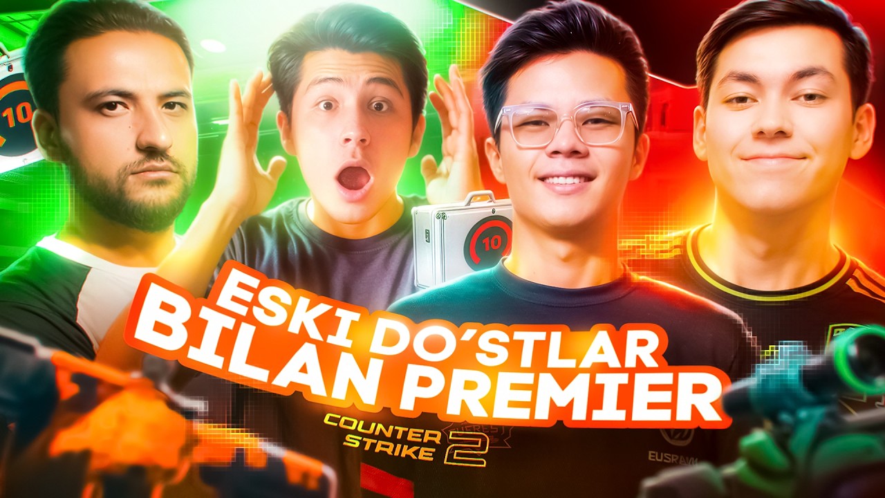 ESKI NOT NOOBS KOMANDA BILAN CS2 O'YNADIK | ULTRA SARDOR GANG ELITE |