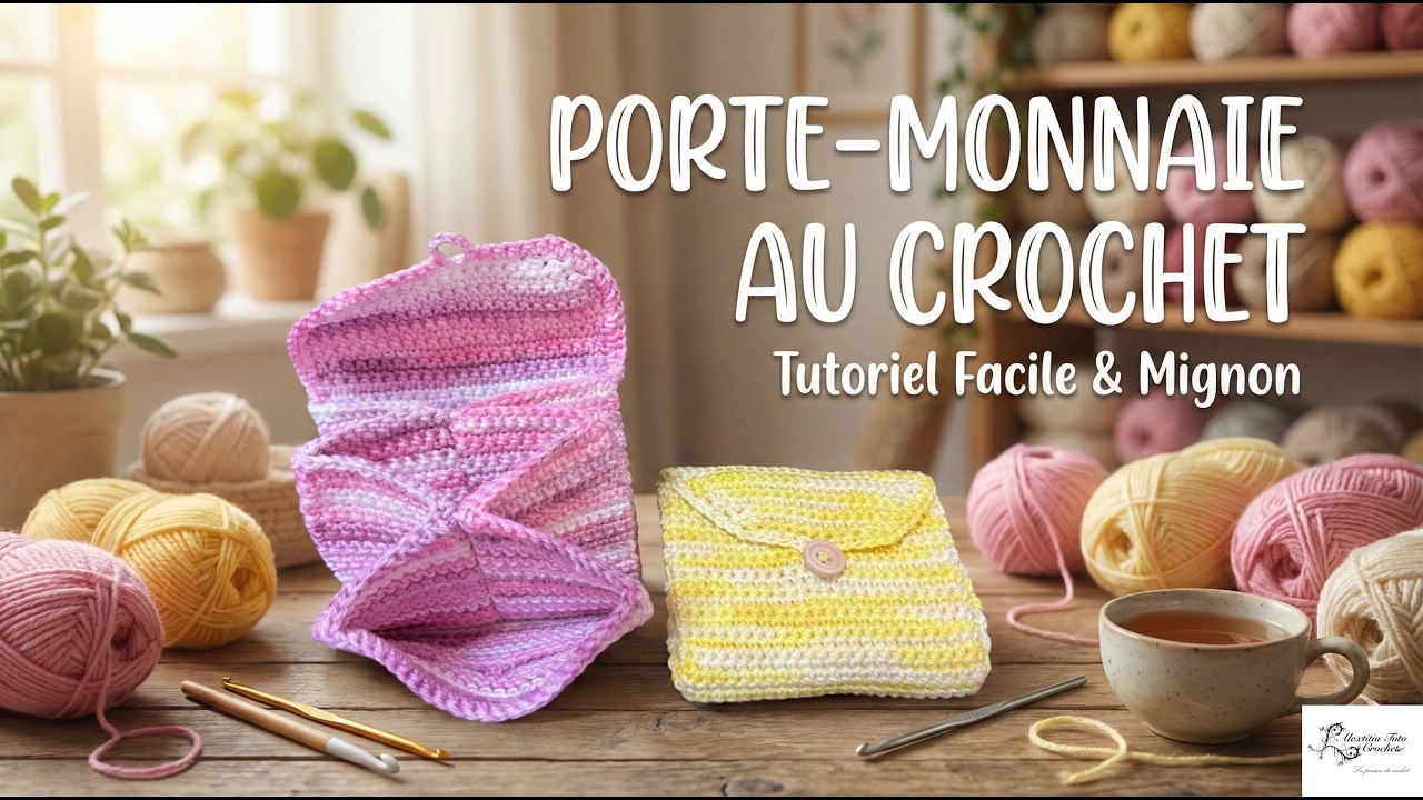 Tuto porte monnaie au crochet