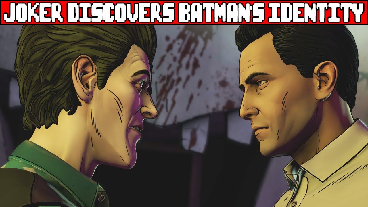 Joker Discovers Batman's Identity BATMAN TELLTALE SEASON 2 Episode 4