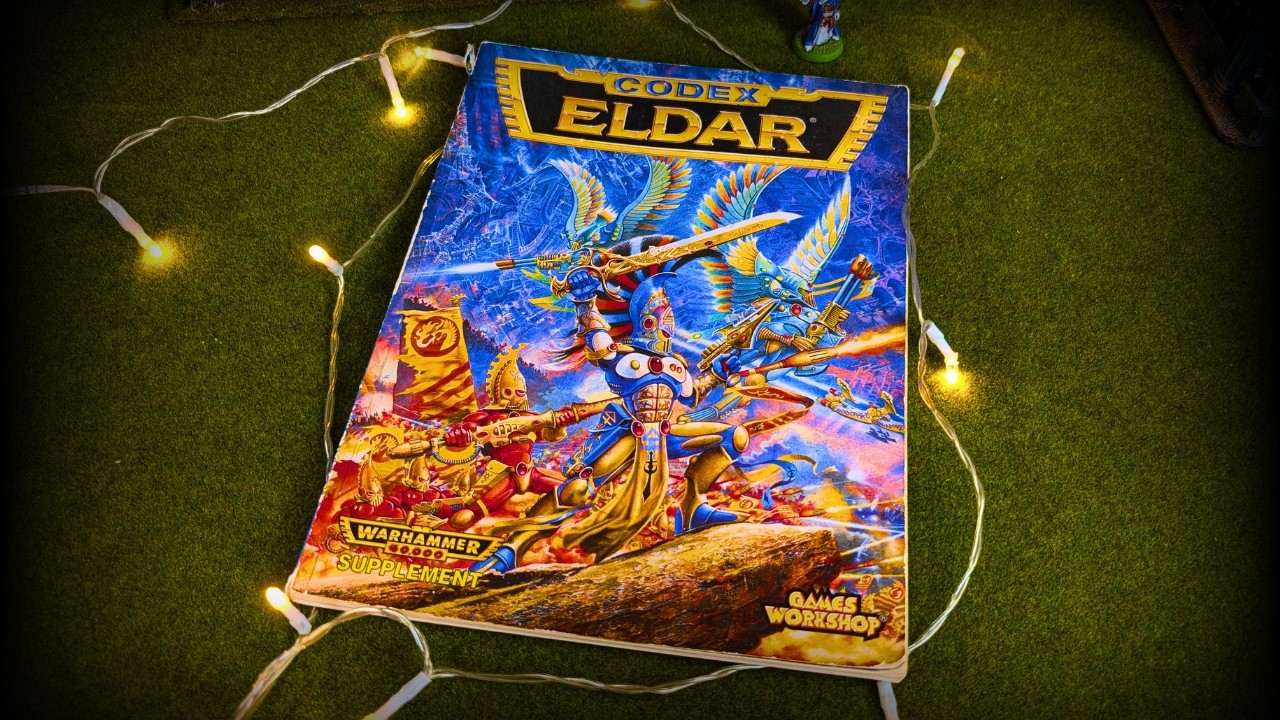 Eldar Codex ASMR | Warhammer 40k 2nd edition