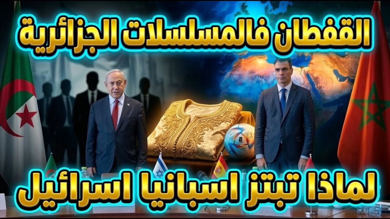 القفطان فالمسلسلات الجزائرية، لماذا تبتز اسبانيا اسراىيل
