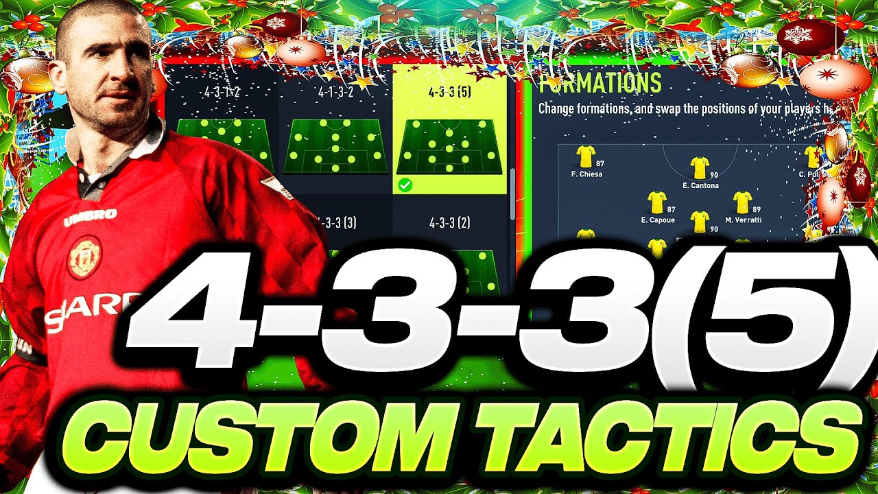 FIFA 22 | *HOLY SH*T* New 433(5) Custom Tactics/Instructions! - FIFA 22 ULTIMATE TEAM (Merry XMAS!)