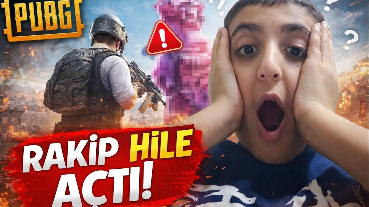 KUZENİMLE PUBG OYNADIM AMA RAKİP HİLE AÇTI 
