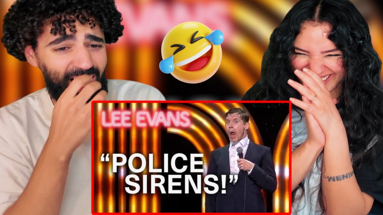 We react to Lee Evans - Police Horses And Spotting Murderers | (Comedy Reaction)
