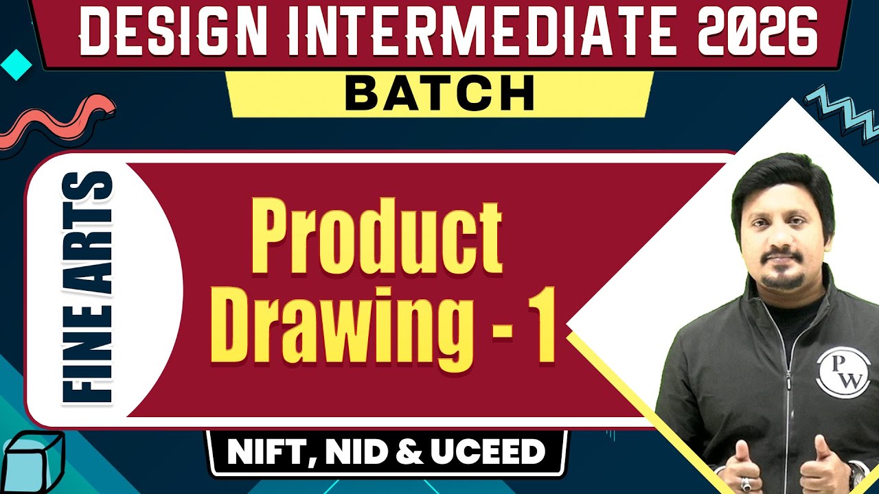 Fine Arts : Product Drawing 1 | NIFT, NID &&nbsp;UCEED&nbsp;2026