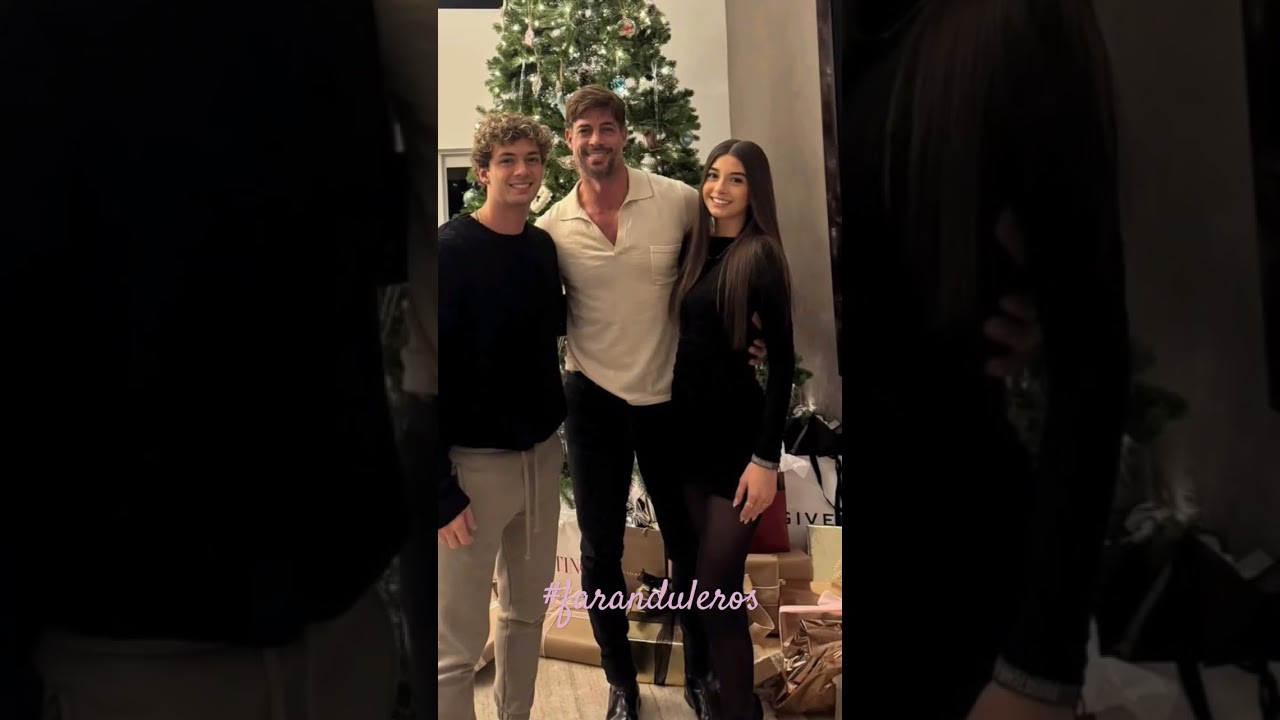 🎄 WILLIAM LEVY con sus hijos🎄#williamlevy #merrychristmas #shorts