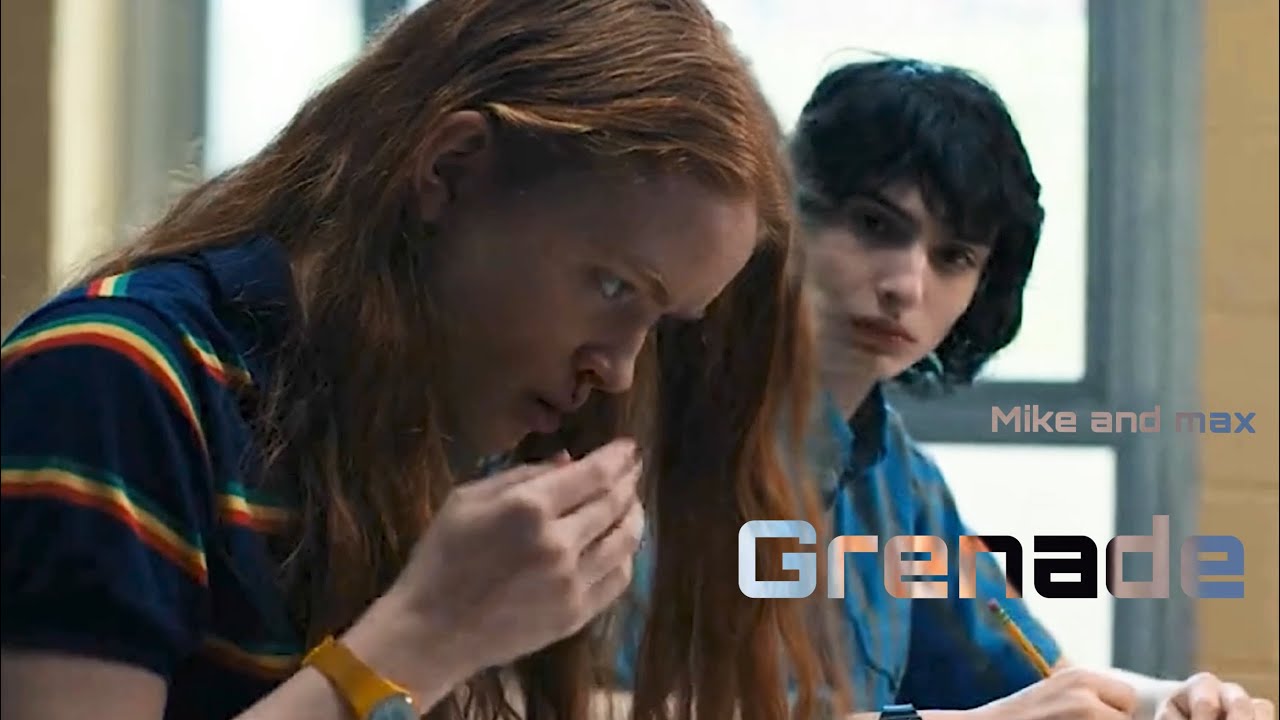 Mike and Max - Grenade - Stranger things￼
