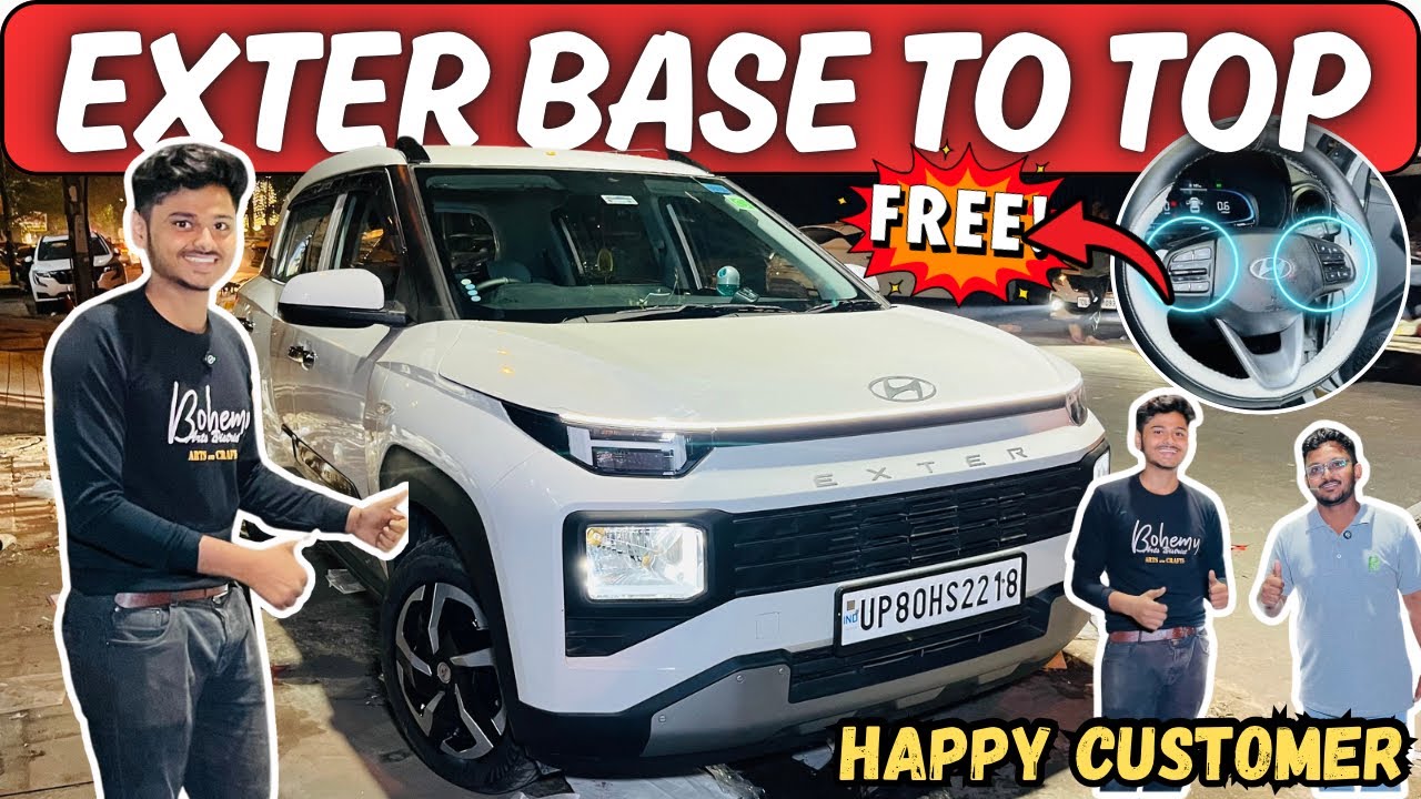2025 Hyundai Exter Modification | Hyundai Exter Base To Top Modified With Price | Exter Modification