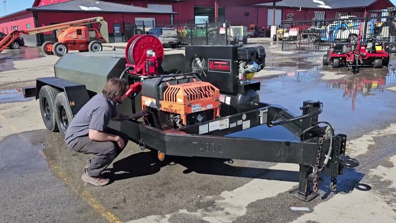 750 Gal. Fuel Trailer W/ Diesel Generator & Air Comp - Selling on BigIron Auctions - Apr. 8, 2026