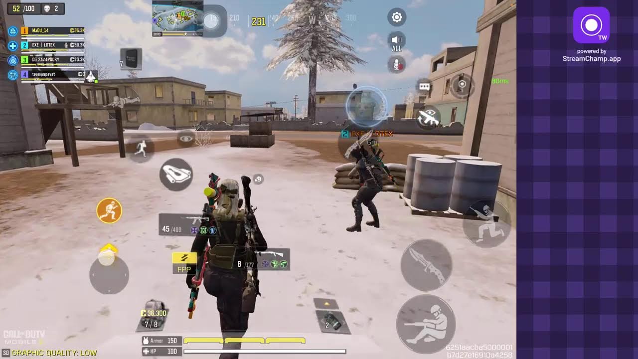 Broadcast powered by StreamChamp