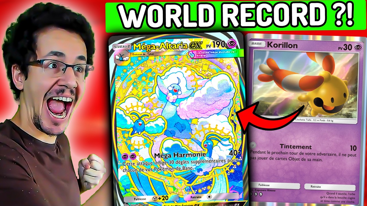 J'AI RÉALISÉ LA MEILLEURE SÉRIE DE VICTOIRE DE MA VIE AVEC CE DECK MEGA ALTARIA EX !