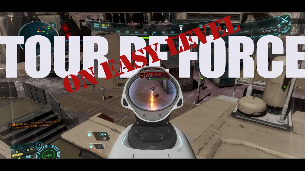 SMASHING IT!!! Odyssey - Elite Dangerous - Easy level Ground Combat