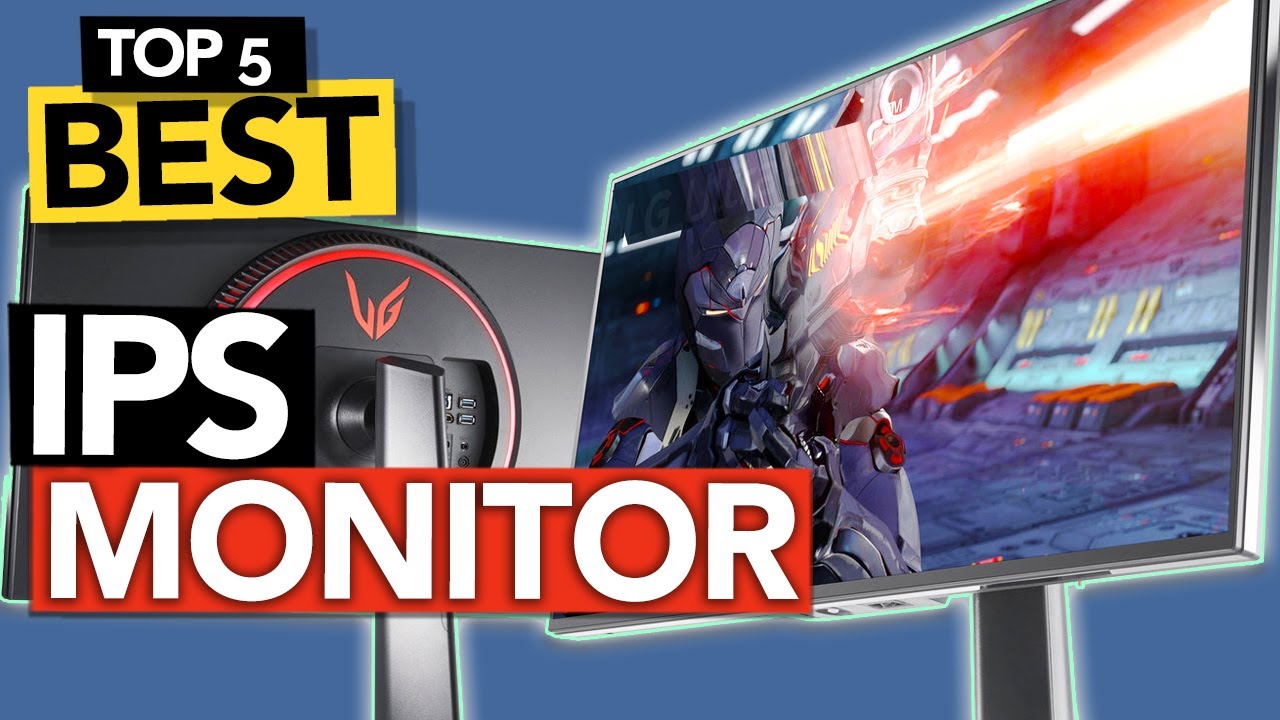 ✅ TOP 5 Best IPS Monitor - Budget G-Sync 4K Gaming [Buyer's Guide]