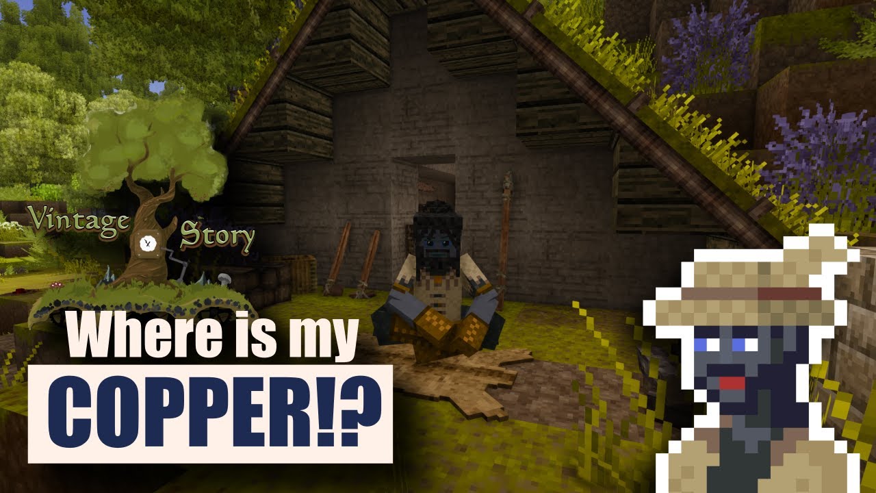 Minecraft's Lovecraftian Cousin | Vintage Story Longplay ep1